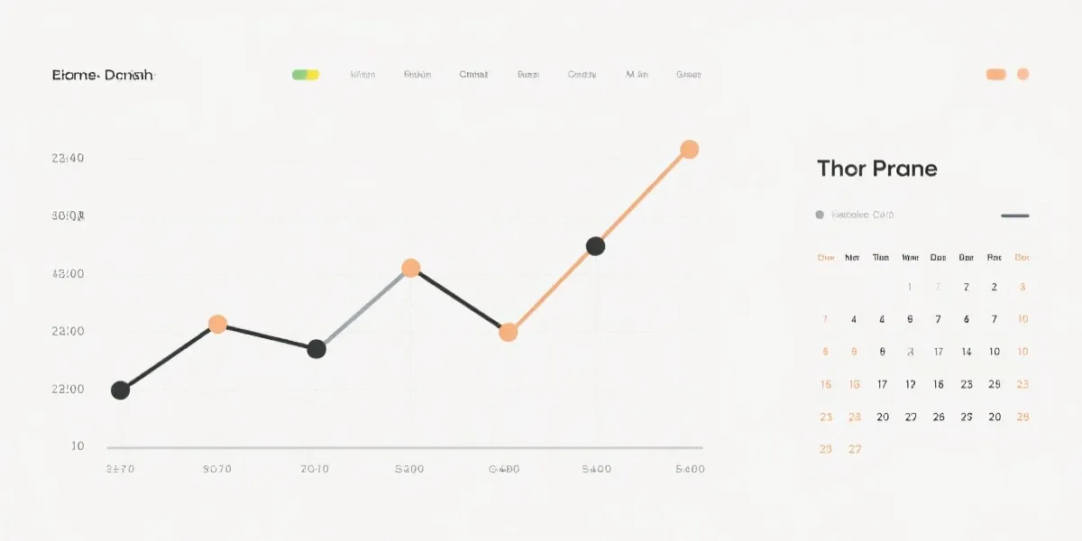 数据趋势与节奏示意图