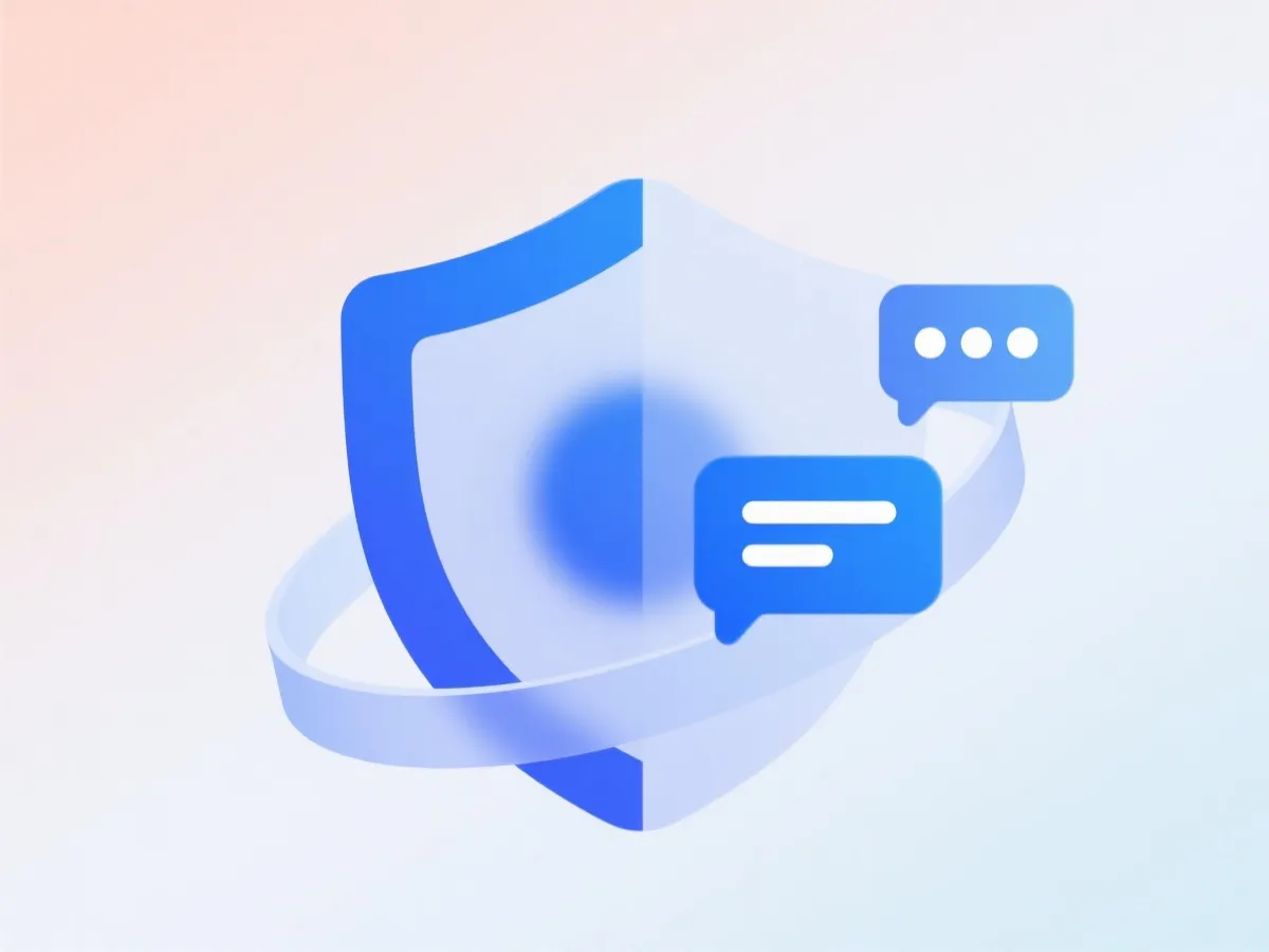 客服与支持插画